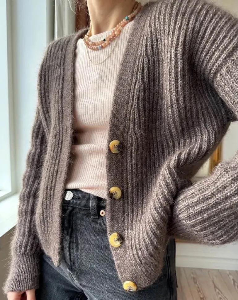 Agnete Cardigan by PetiteKnit, in English