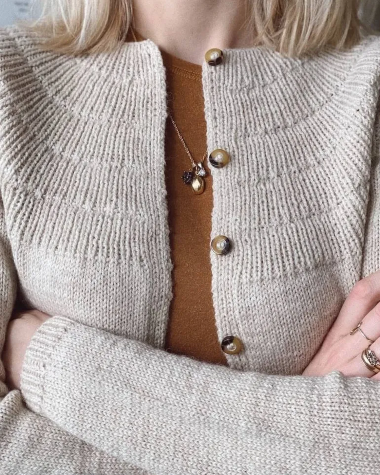 Anker's Cardigan - My Size by PetiteKnit, in English