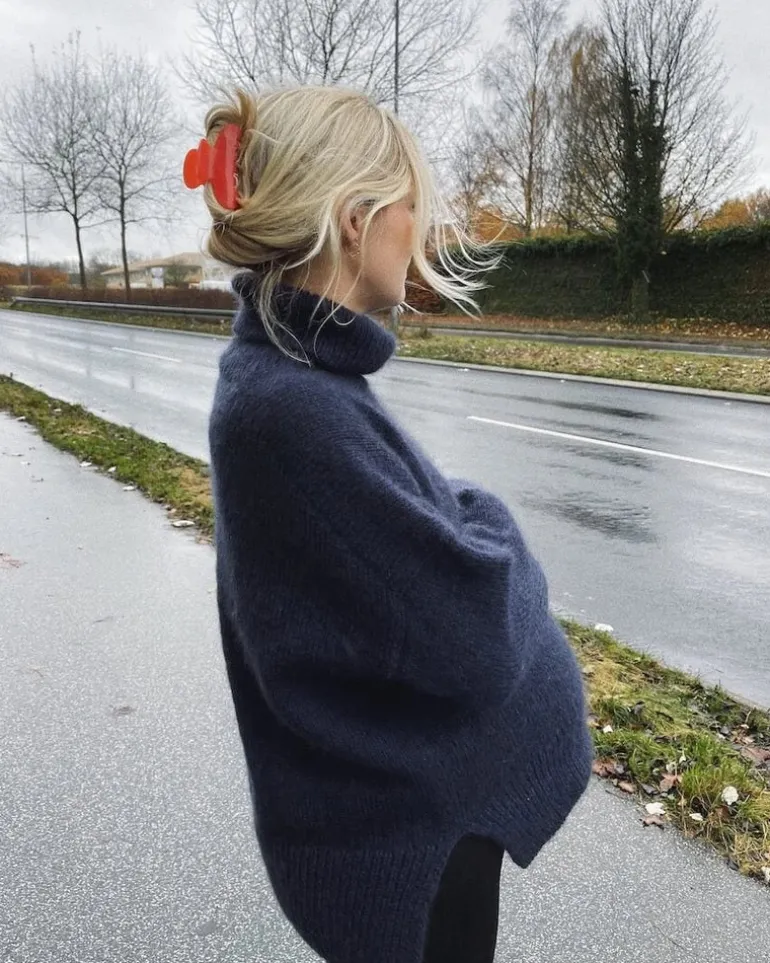 Chestnut Sweater by PetiteKnit, suomeksi in Finnish