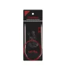Chiaogoo Knit Red Premium Stainless Steel, pyöröpuikko