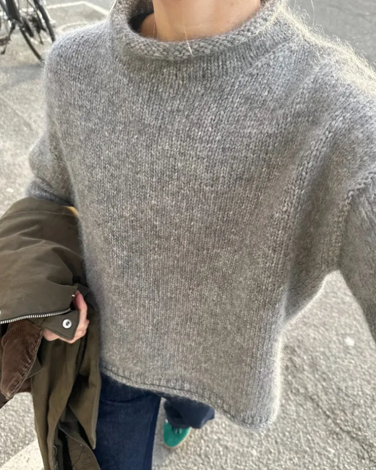 Cloud Sweater - by PetiteKnit, suomeksi in Finnish