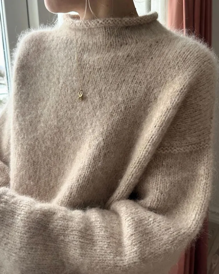 Cloud Sweater - by PetiteKnit, suomeksi in Finnish