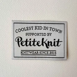 Coolest Kid in Town PetiteKnit -kangasmerkki