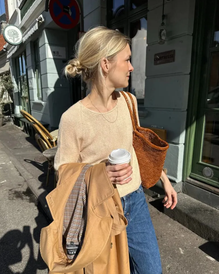 Cumulus Tee O-neck by PetiteKnit, suomeksi in Finnish