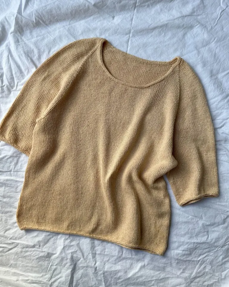 Cumulus Tee O-neck by PetiteKnit, suomeksi in Finnish