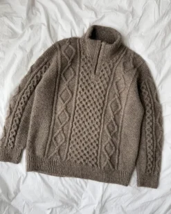 Dagmar Zipper Sweater by PetiteKnit - Man, in English