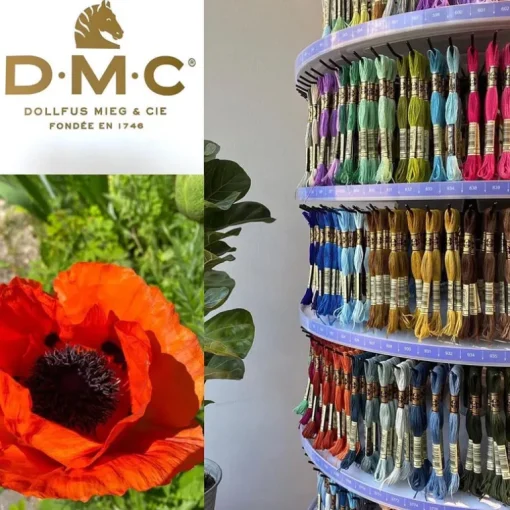 DMC Muliinilanka - metallic, multicolor ja satiini