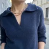 Elisabeth Blouse, PetiteKnit, in English