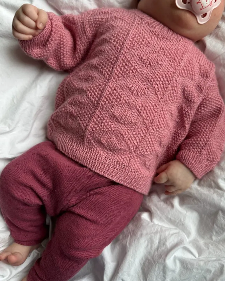 Esther Sweater Baby - by PetiteKnit, in English