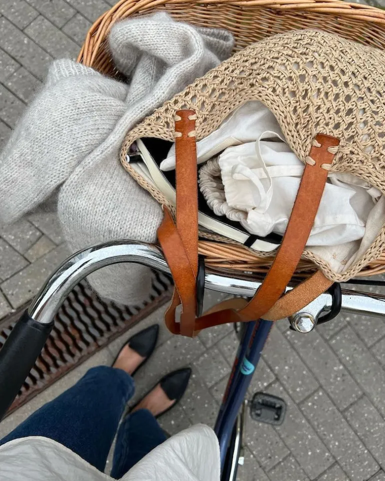 French Market Bag - by PetiteKnit, suomeksi