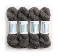 Hedgehog Fibres Tweedy Soot