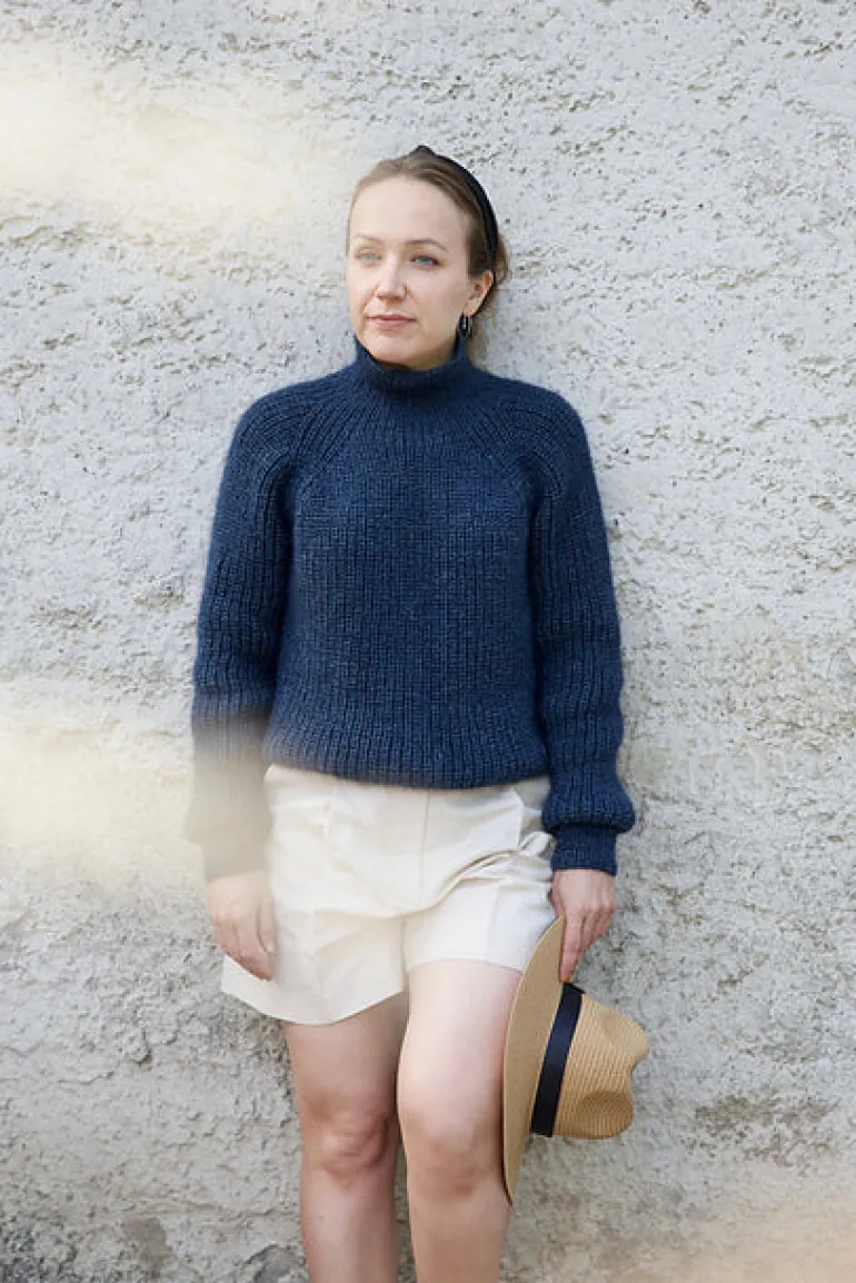 Iki Sweater by Leeni Hoimela, in english