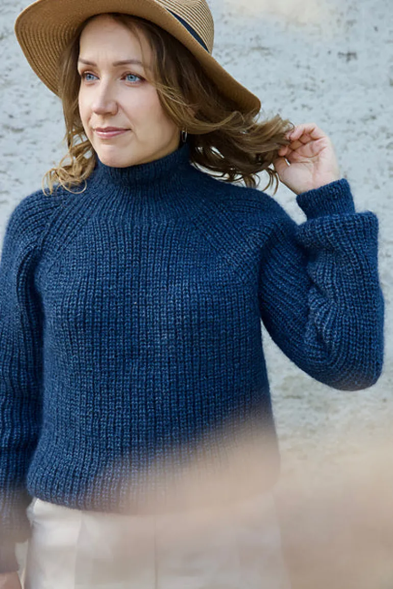 Iki Sweater by Leeni Hoimela, in english