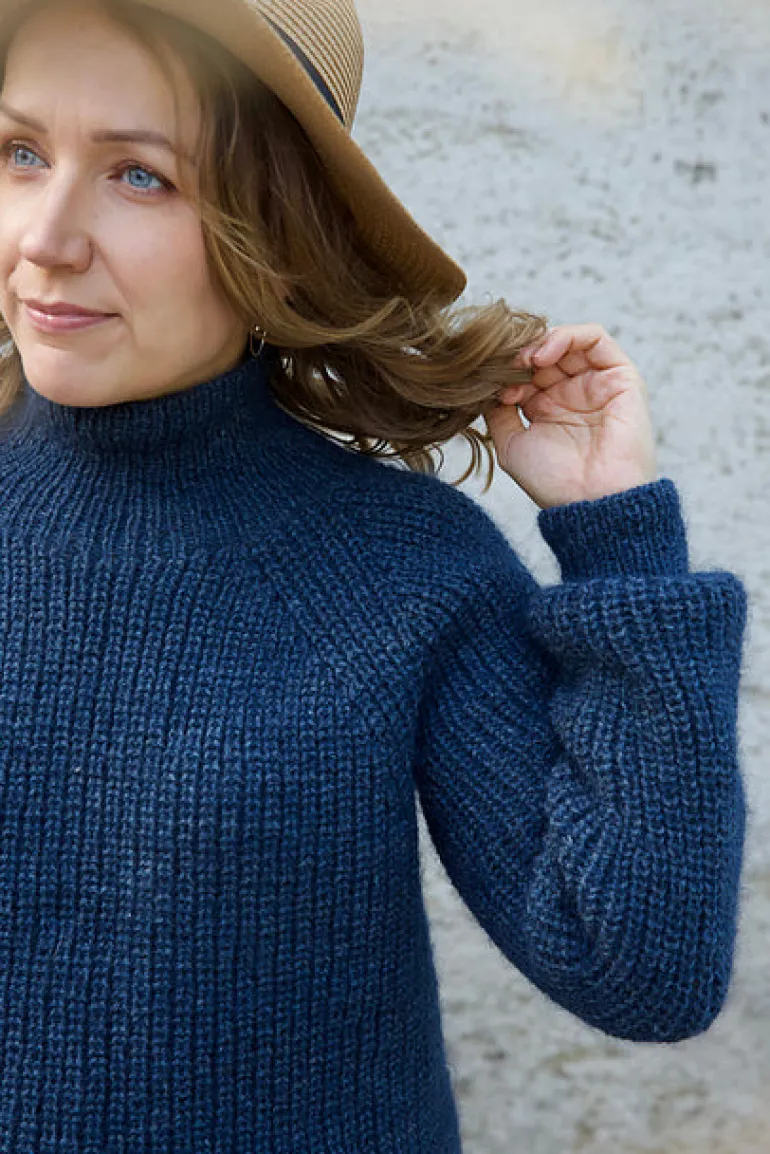 Iki Sweater by Leeni Hoimela, in english