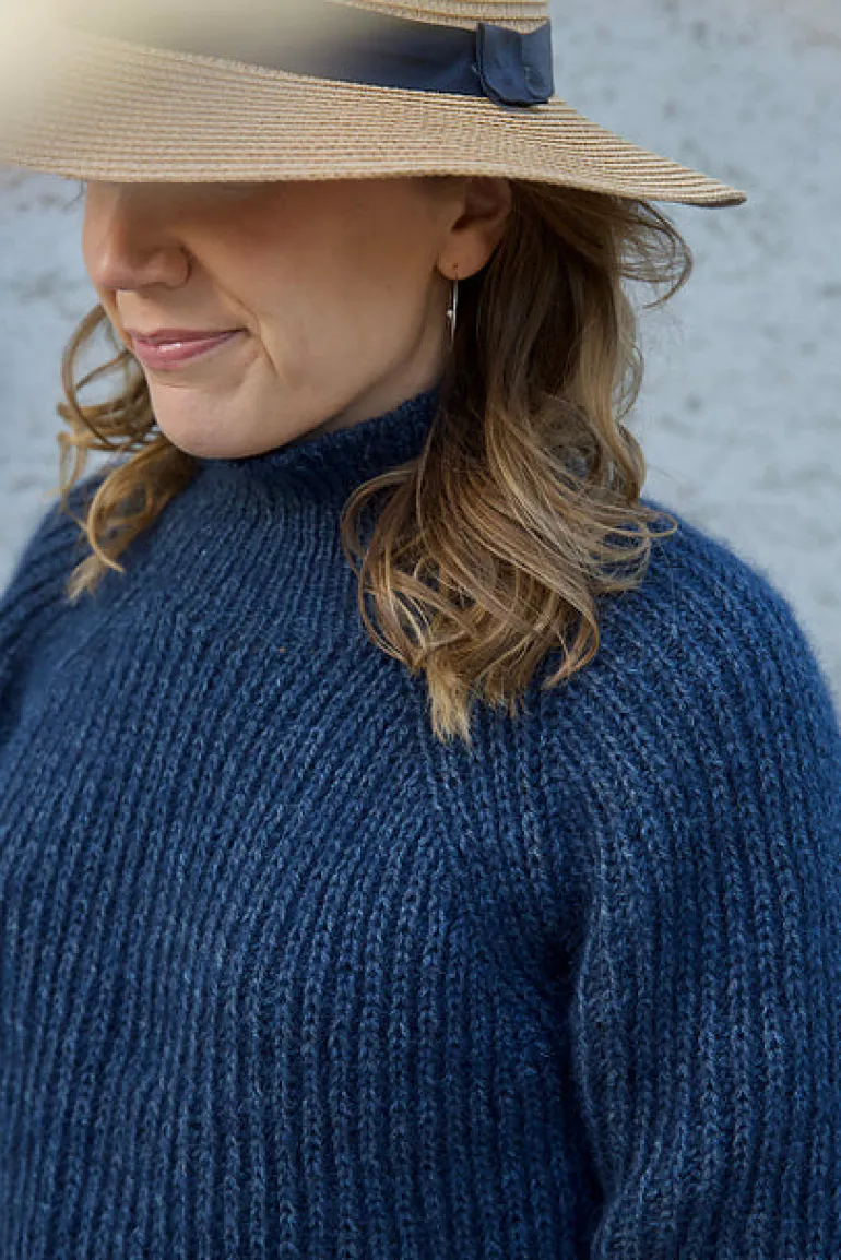 Iki Sweater by Leeni Hoimela, in english