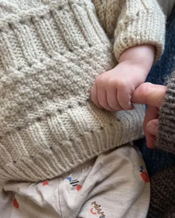 Ingrid Sweater Baby by PetiteKnit, in English