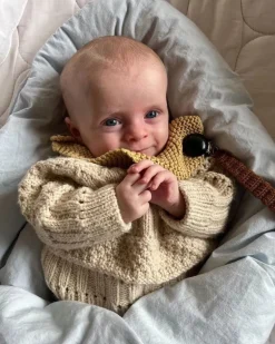 Ingrid Sweater Baby by PetiteKnit, in English