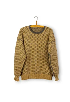 Isager Fisherman Sweater, printed knitting pattern