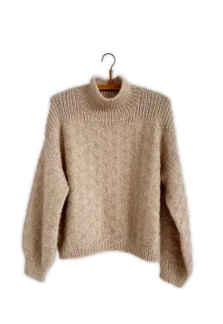 Isager Texture Sweater neulepaitaohje suomeksi