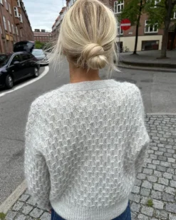 Jenny Jacket V-neck by PetiteKnit, in English