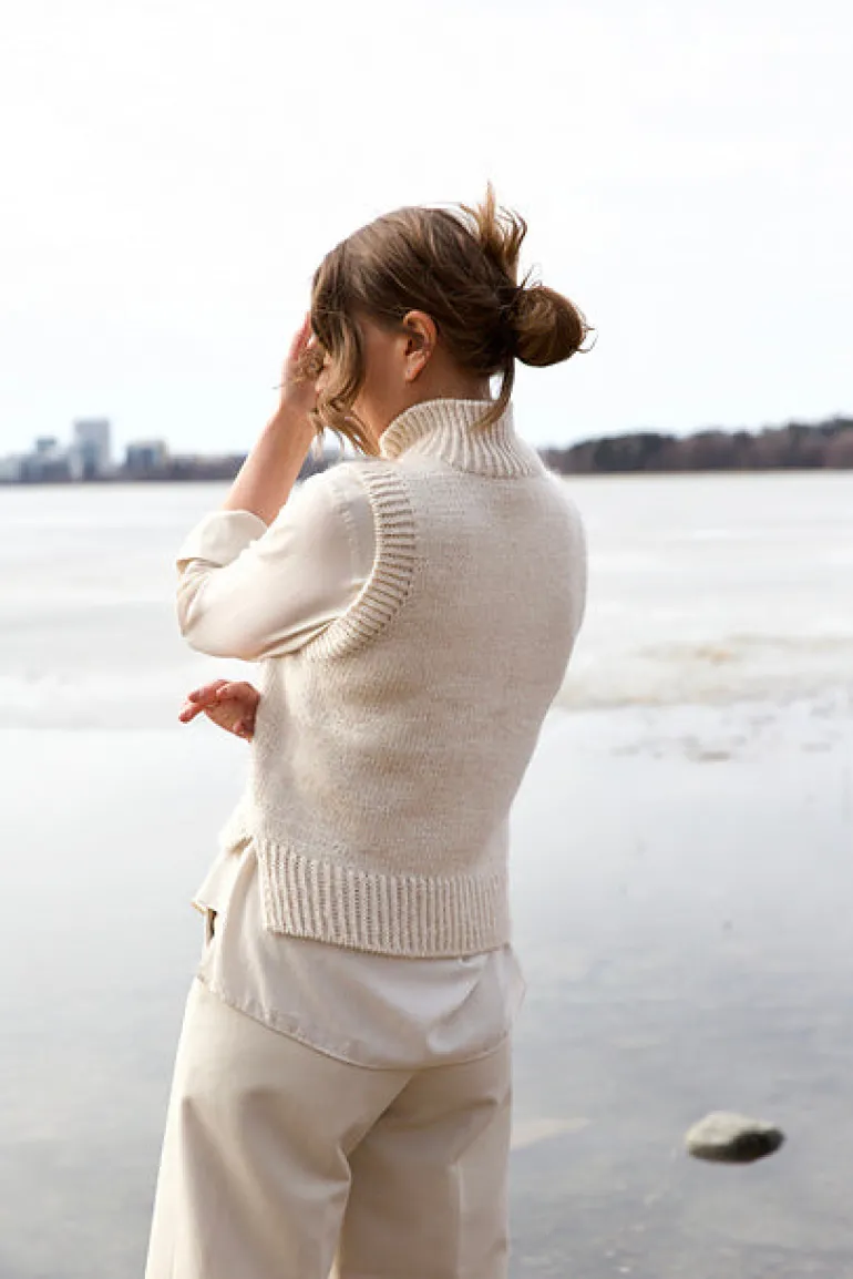 Jollas Vest by Leeni Hoimela, in english