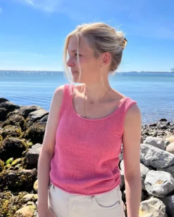 June Top Light, PetitKnit, in English