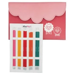 KnitPro Deluxe sukkapuikkosetti 15 cm, 2-4 mm