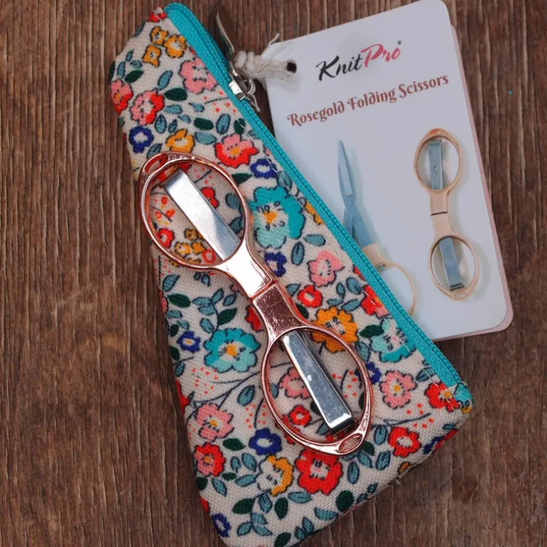 KnitPro Rosegold, taittuvat sakset