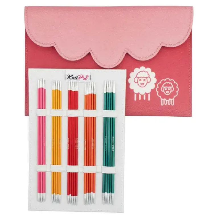 KnitPro sukkapuikkosetti 15 cm, 2-4 mm