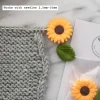 Knits puikkosuojus keltainen auringonkukka