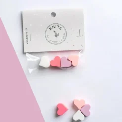 Knits puikkosuojus Pink sydän