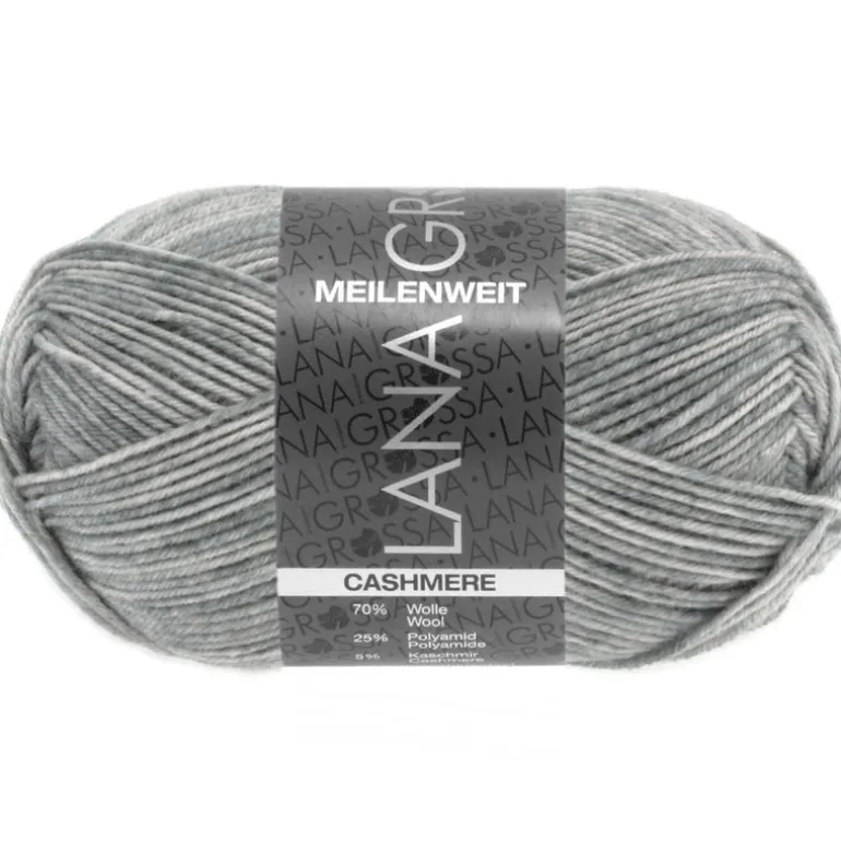 Lana Grossa Meilenweit 50 g Cashmere sukkalanka