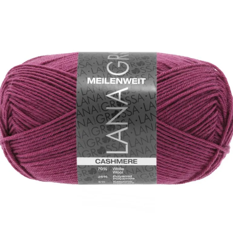 Lana Grossa Meilenweit 50 g Cashmere sukkalanka