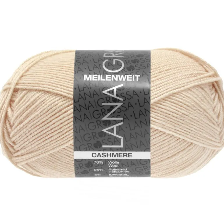 Lana Grossa Meilenweit 50 g Cashmere sukkalanka