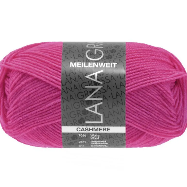Lana Grossa Meilenweit 50 g Cashmere sukkalanka