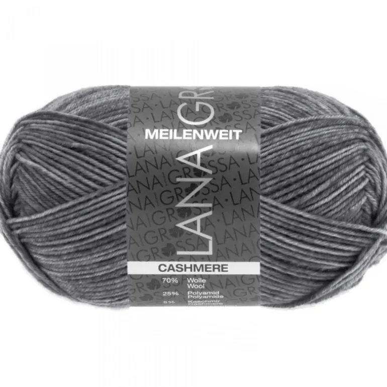 Lana Grossa Meilenweit 50 g Cashmere sukkalanka