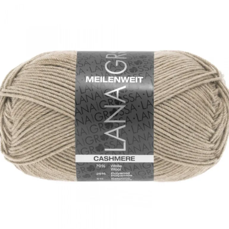 Lana Grossa Meilenweit 50 g Cashmere sukkalanka