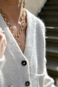 Lotte Cardigan by Leeni Hoimela, in english