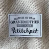 Made By My Dear Grandmother PetiteKnit -kangasmerkki