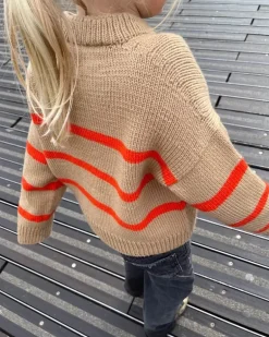 Marseille Sweater Junior by PetiteKnit, in English