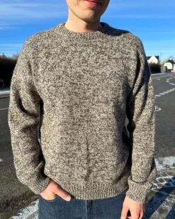 Melange Sweater Man by PetiteKnit, in English