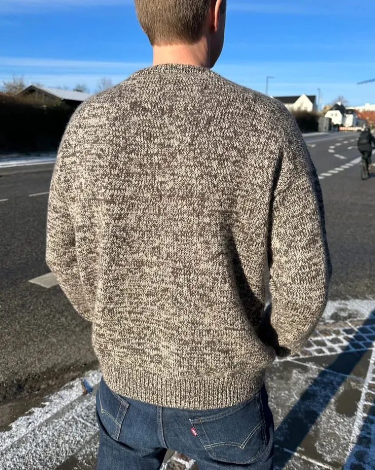 Melange Sweater Man by PetiteKnit, in English