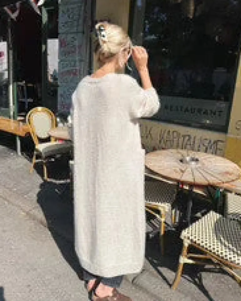 No Frills Cardigan by PetiteKnit, in English
