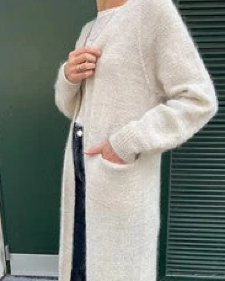 No Frills Cardigan by PetiteKnit, in English