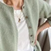 Novice Cardigan, Mohair Edition by PetiteKnit, in English
