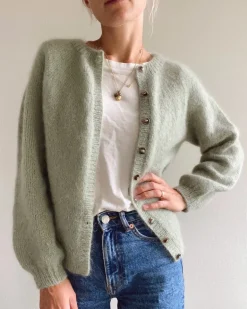 Novice Cardigan, Mohair Edition by PetiteKnit, in English