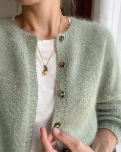 Novice Cardigan, Mohair Edition by PetiteKnit, in English