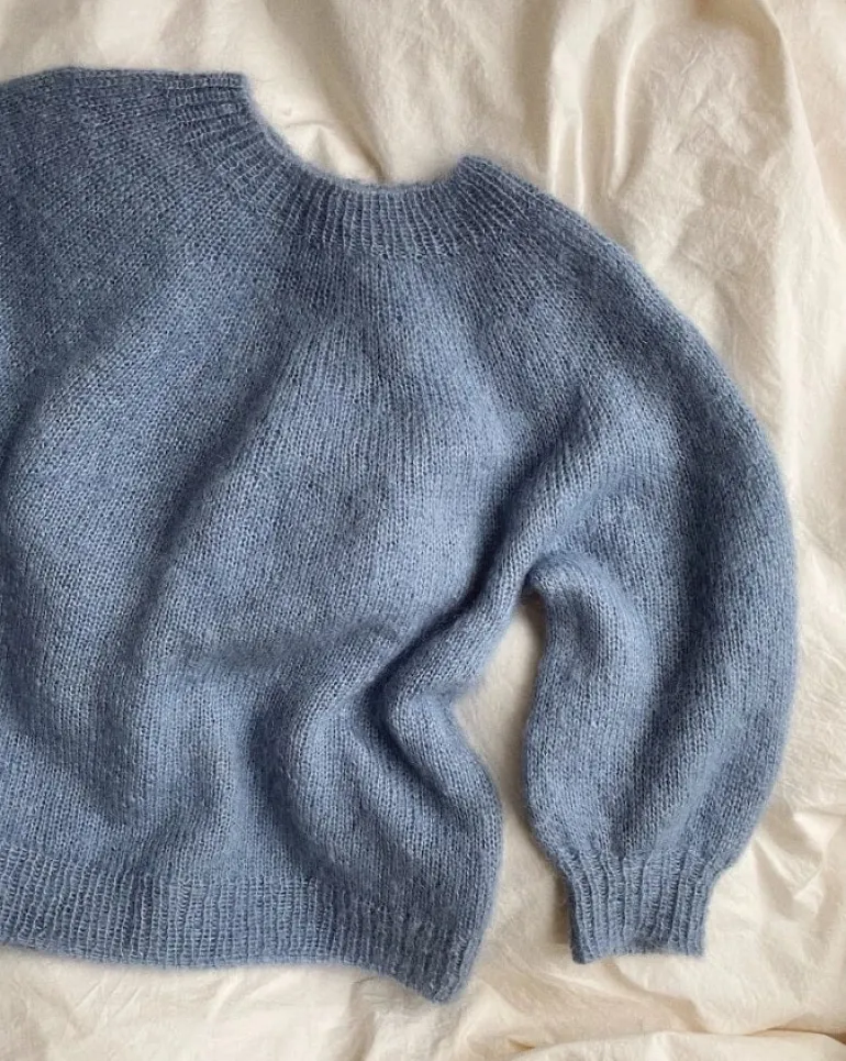 Novice Sweater -Mohair Edition- by PetiteKnit, in English