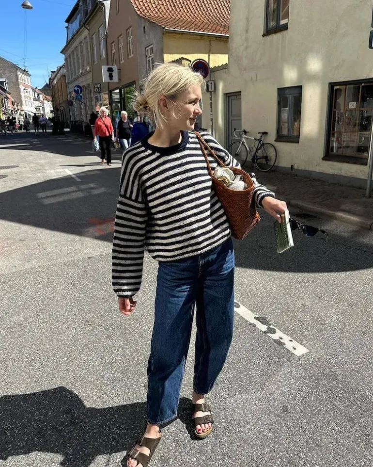 Olga Sweater by PetiteKnit suomeksi in Finnish