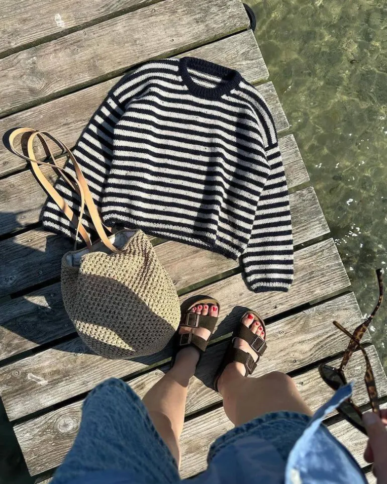 Olga Sweater by PetiteKnit suomeksi in Finnish